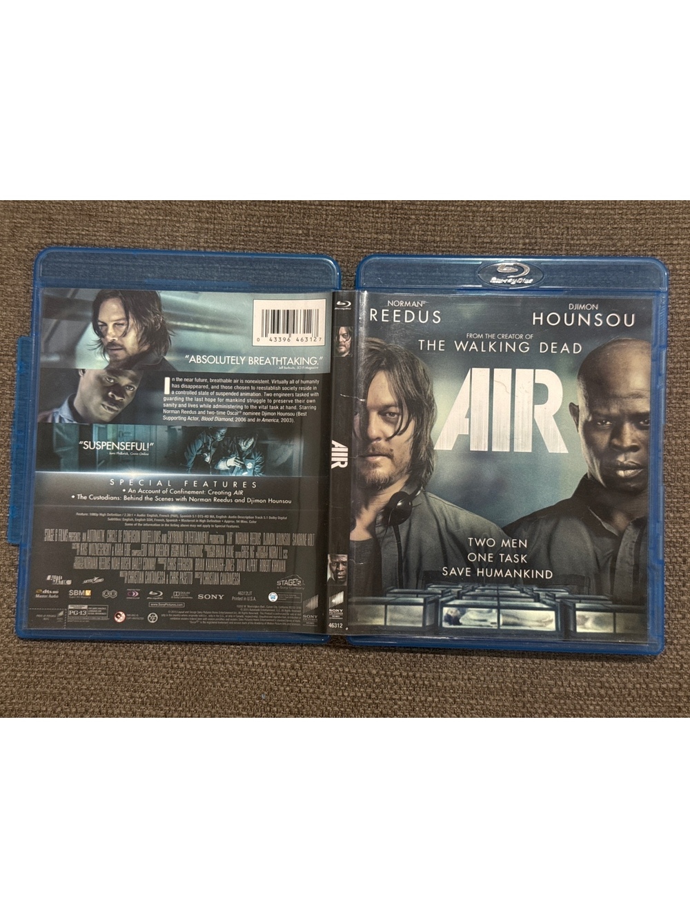 Air (Blu-ray, 2015) Norman Reedus & DJimon Hounsou